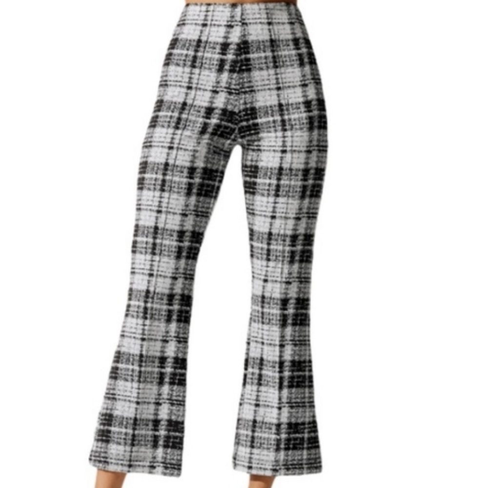 ONA Plaid Highwaisted Pant Women’s Small